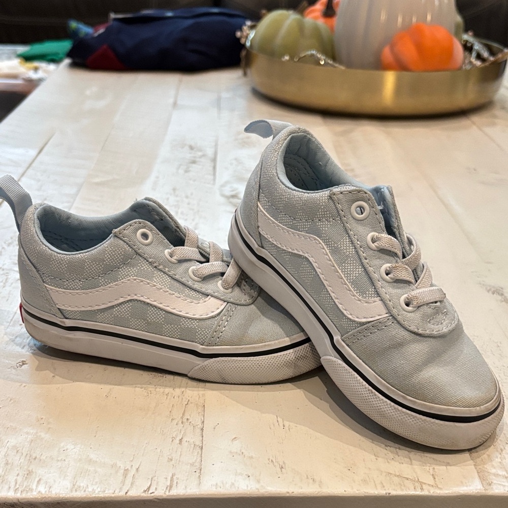 Vans Kids Sky Blue Sneakers